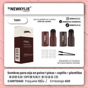 SOMBRAS PARA CEJAS POLVO CAJA 12