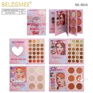 LIBRO DE MAQUILLAJE CAJA 12 UNIDADES (9016)
