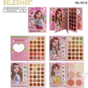 LIBRO DE MAQUILLAJE CAJA 12 UNIDADES (9018)