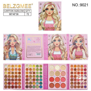 LIBRO DE MAQUILLAJE CAJA 12 UNIDADES (9021)