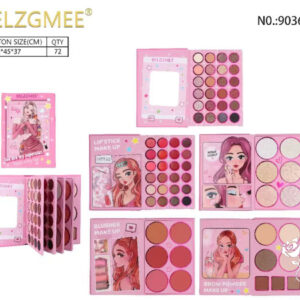 LIBRO DE MAQUILLAJE CAJA 12 UNIDADES (9036)