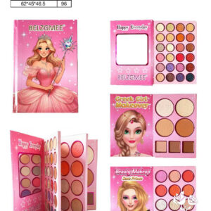 LIBRO DE MAQUILLAJE CAJA 12 UNIDADES (9047)