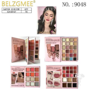 LIBRO DE MAQUILLAJE CAJA 12 UNIDADES (9048)