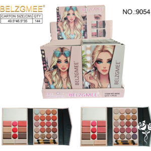 LIBRO DE MAQUILLAJE CAJA 12 UNIDADES (9054)
