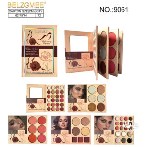 LIBRO DE MAQUILLAJE CAJA 12 UNIDADES (9061)