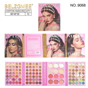 LIBRO DE MAQUILLAJE CAJA 12 UNIDADES (9068)