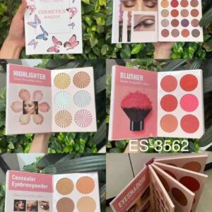 LIBRO DE MAQUILLAJE CAJA 12 UNIDADES (ES3562)