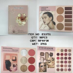 LIBRO DE MAQUILLAJE CAJA 12 UNIDADES (ES3751)