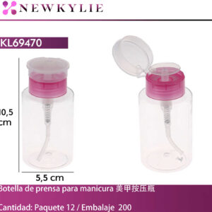 DISPENSADOR DE ACETONA CAJA 12 UNIDADES (KL69470)