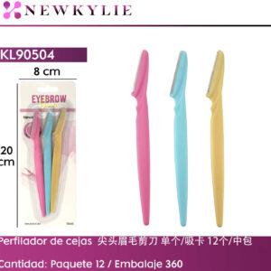 SET DE PERFILADOR DE CEJASES DE CEJAS CAJA 12 UNIDADES (KL90504)